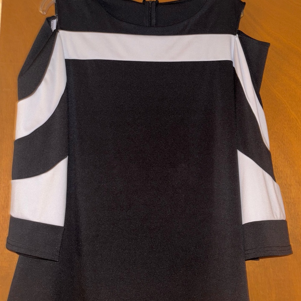 Black and White Women's Top